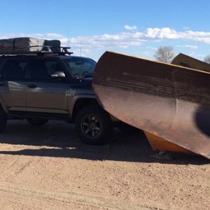 Time to take the plow off for the summer season.