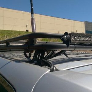 Wiring for rear lights and CB antenna