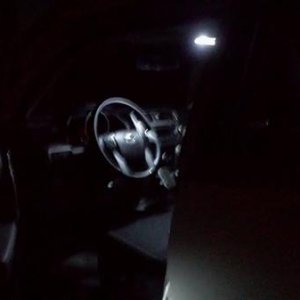 Installed Led bulbs