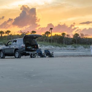 did some exploring in the 4runner on our honeymoon