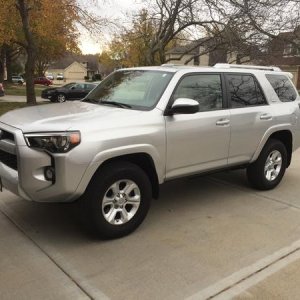 Brought her home from the dealership