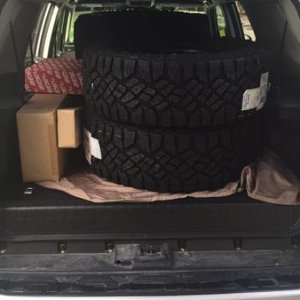 Lift kit and shoes? Say no more! Toytec 3", Fuel Vapors 18/9, LR UCA's, and Duratracs 295/65R18