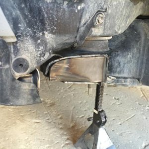 Cut and trimmed. Made the the plates out of 3/16 X 2" plate. I'm a half ass fabricator