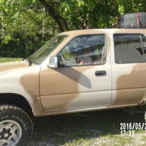 my 95 with some new paint.