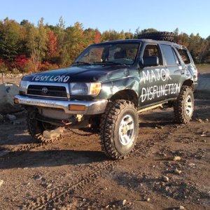 All clean, back when all the lettering was hand painted and not stickered.