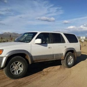 Hit some muddy trails up at El Mirage Lakebed