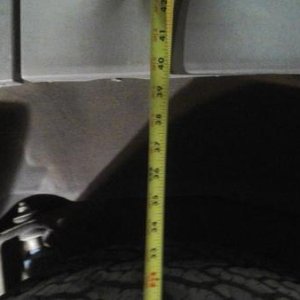 39, 3/4 inches