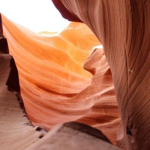 Inside Antelope Canyon Hike. About 25 minutes from campsite. All tours are guided now, but still really cool.