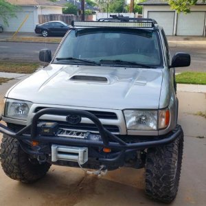 Installed a light bar.