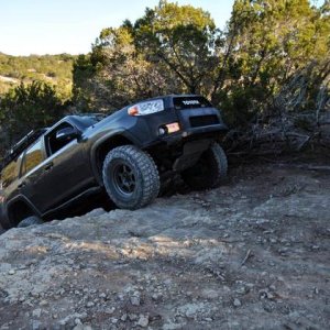 pretty steep climb for the 5th gen. Good 4 ft ledge there.