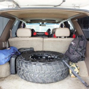 Rear Cargo Area