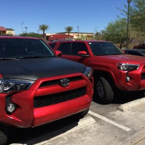 Found this red Runner next to me when I was leaving Egg Works on Father's Day