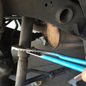 My special shock absober removal tool