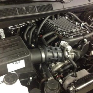 Tundra Work truck with the TRD Supercharger...