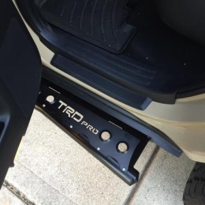 C4 Fabrication Rock Slider TRD Pro step