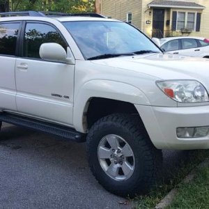 lifted with body