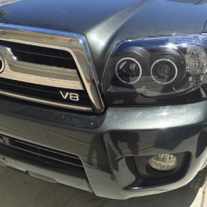 Upgraded Headlights to these. Sexy I must say. lol
