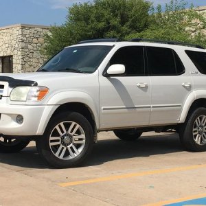 275/60/20 and LC100 rear coil swap
