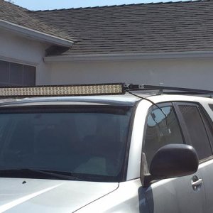 Light bar, just need to wire it up.