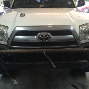 My starting point for my bumper