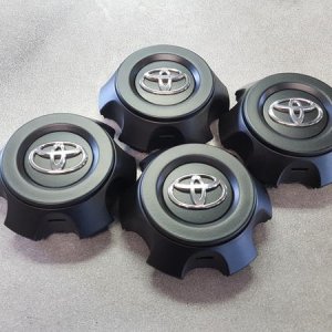 Plastidip wheel center caps.