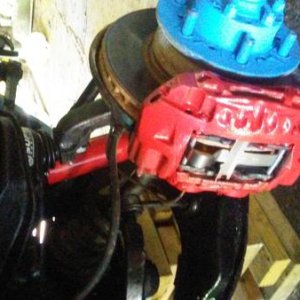 Calibers, pads, rotors