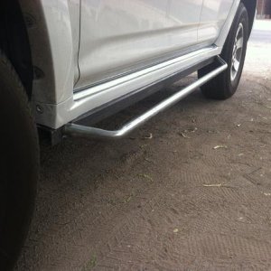 HAF sliders with rockers installed