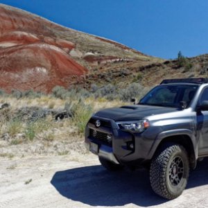 At Painted Hills, OR