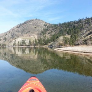 Quiet day kayaking