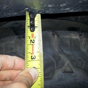 Front sway bar connected,  stuffed wheel 1.25"