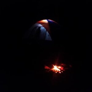 Went camping at Uwharrie National Forest here in NC with the kids and had to get a shot of the campsite at night.