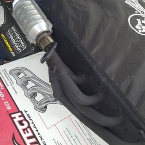 Flowtech shortys for a Tundra, gonna makr them fit with high flow Magnaflow catalytics