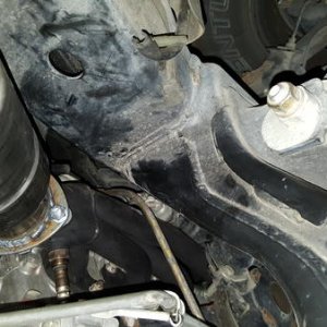 Cats welded in, nice fit
