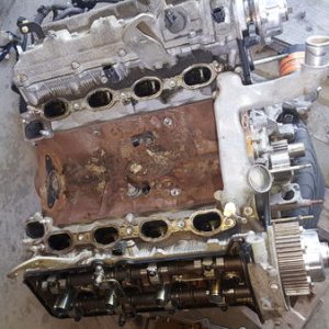 scrap engine top stripped