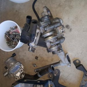 Part from under Air intake plenum