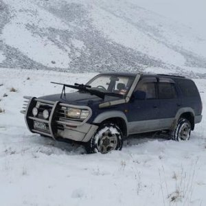 day in the snow