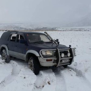 day in the snow