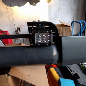 Fog light install