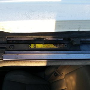 Plastic fit under bracket