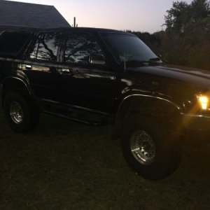 My girl looks good in the setting sun