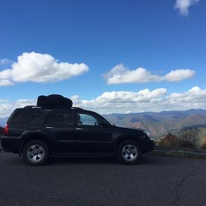 Mile High overlook, Balsam Mountain Road, Great Smoky Mountain National Park 10-17-2016