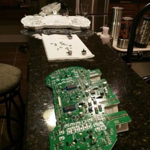 instrument cluster LED swap