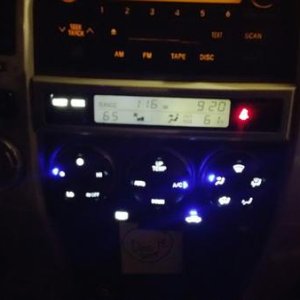 air control after LED swap