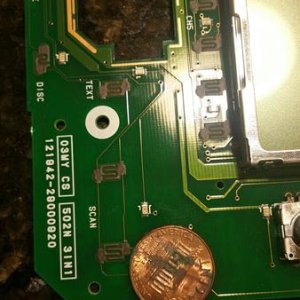 Radio LED swap size check