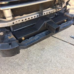 mounted.....about to put bumper back on