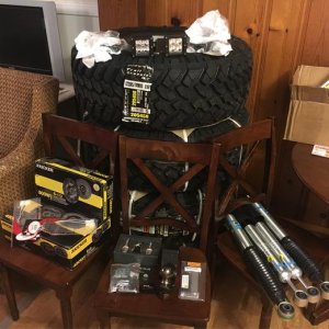 Everything except the new coil springs