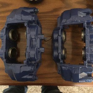 Old picture I found of when I did the Tundra brake mod