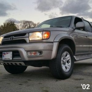 2002 4Runner SR5 Sport
acquired Nov 12 - 2016