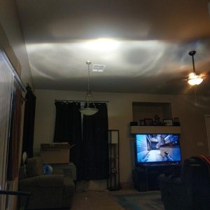 OE Projector. 50W HID inside.  Pretty crap output.