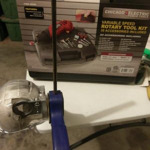 went out and bought a new plug dremel